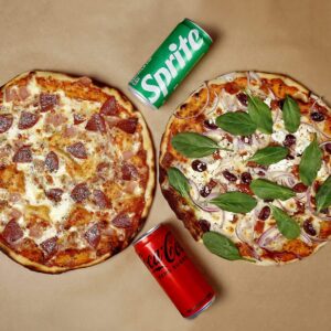 Two Pizza and a Drink
