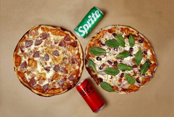 Two Pizza and a Drink