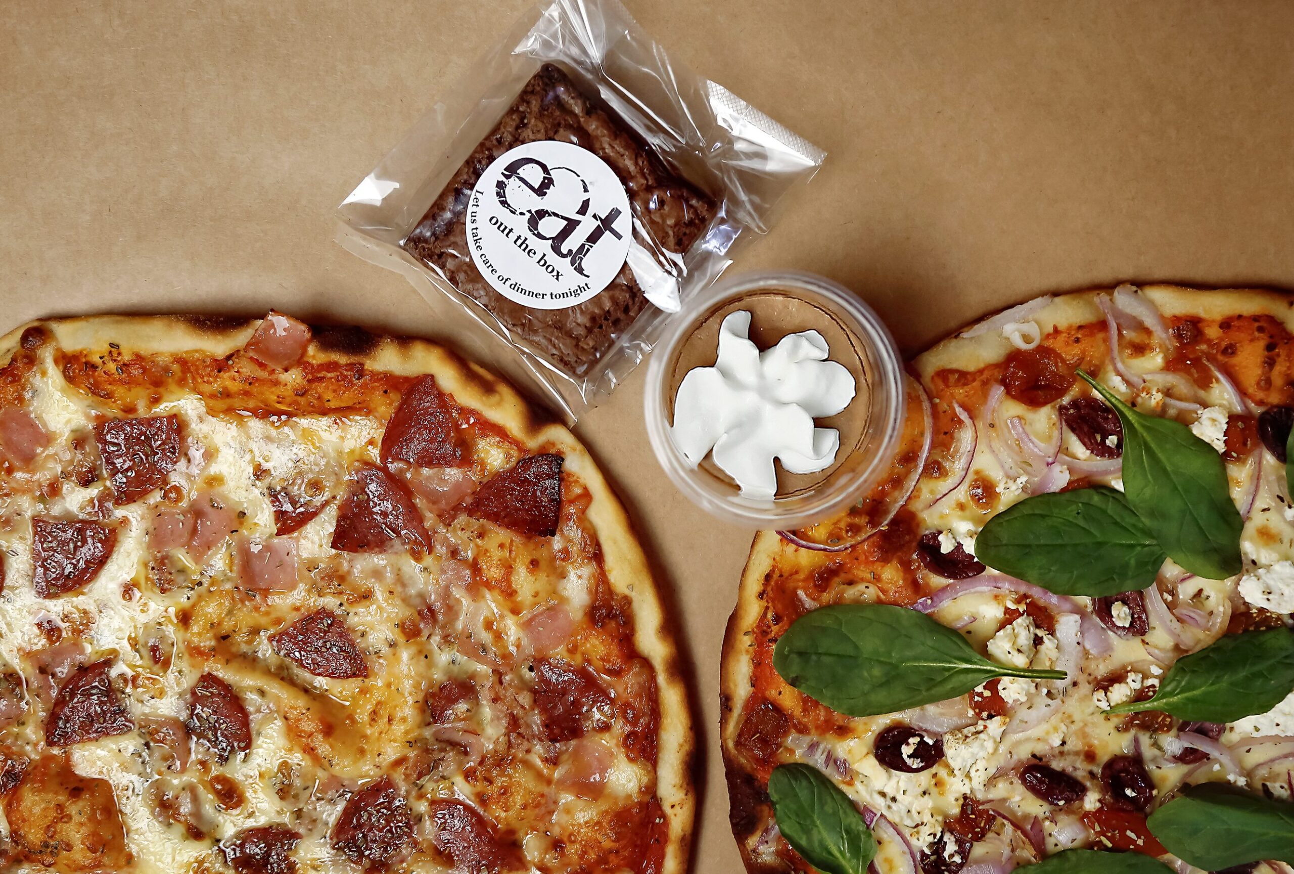 Pizza and Dessert Combo